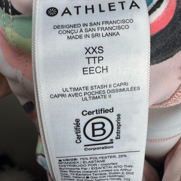 Athleta Ultimate Stash ll Capri Leggings XXS - Picture 15 of 15